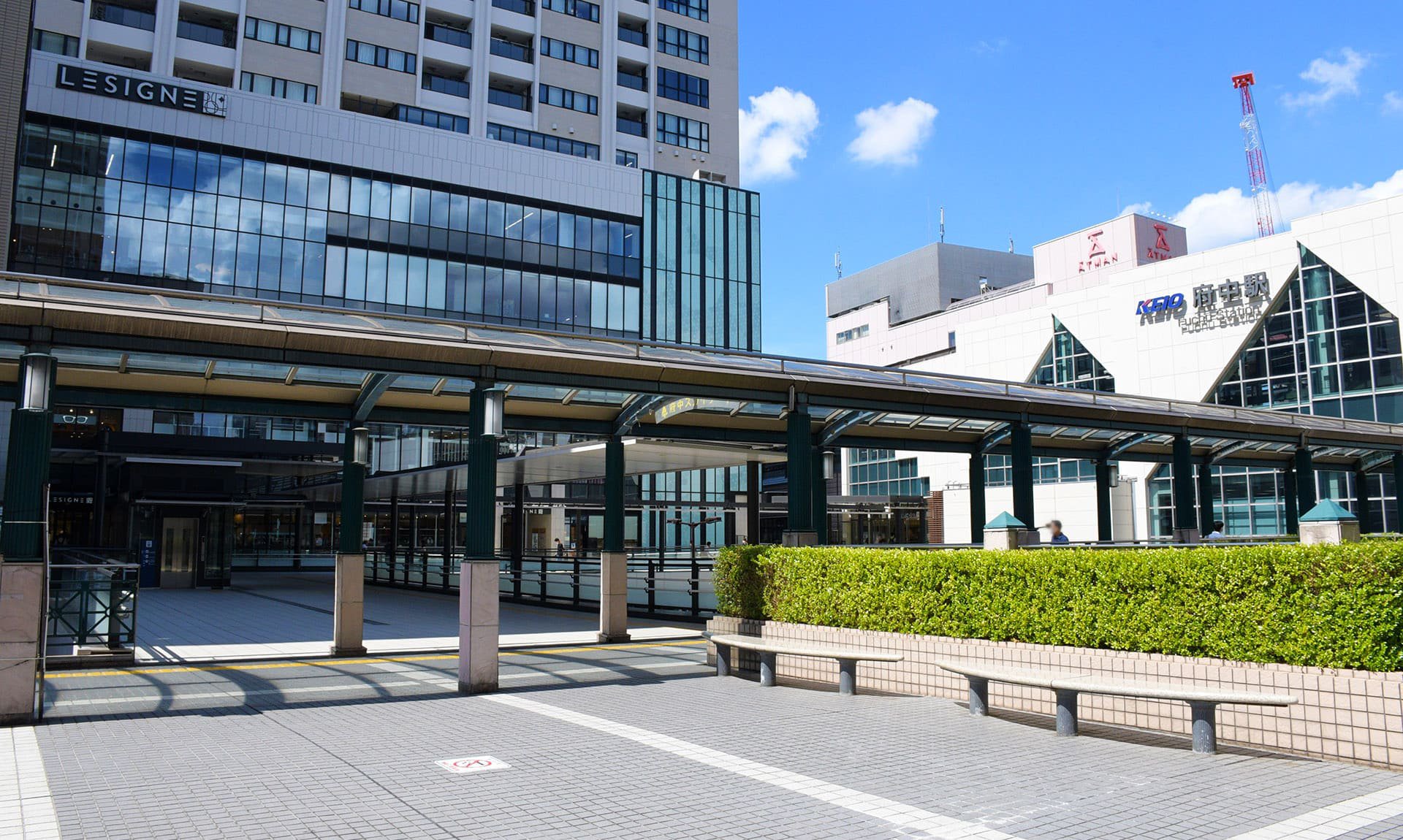 府中駅南口ペデストリアンデッキ ロケ地検索 ふちゅうロケーションサービス